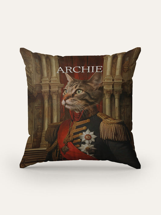 The Heroic Major - Custom Pet Cushion