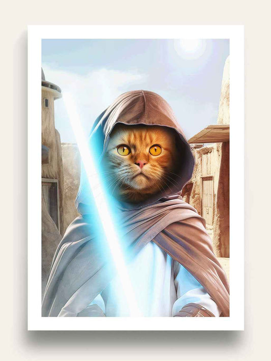 The Master - Custom Pet Portrait