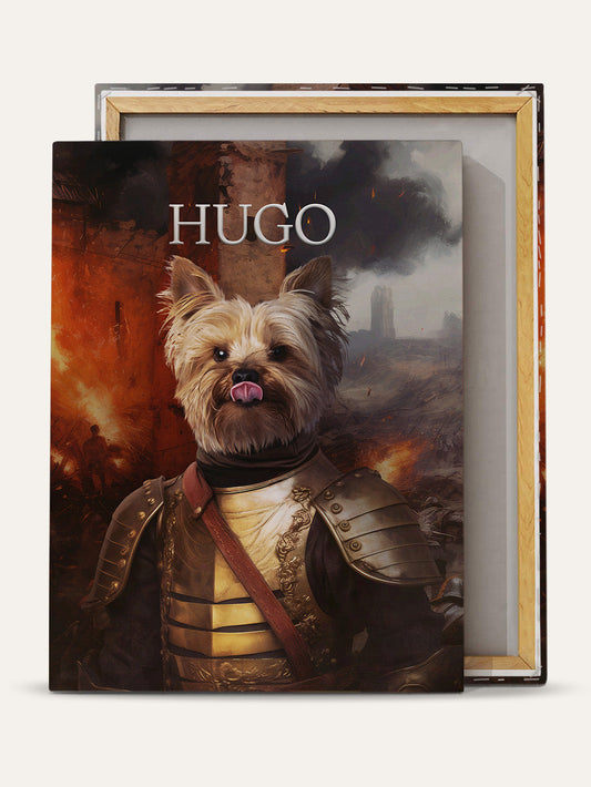 The Noble Captain – Custom Pet Canvas