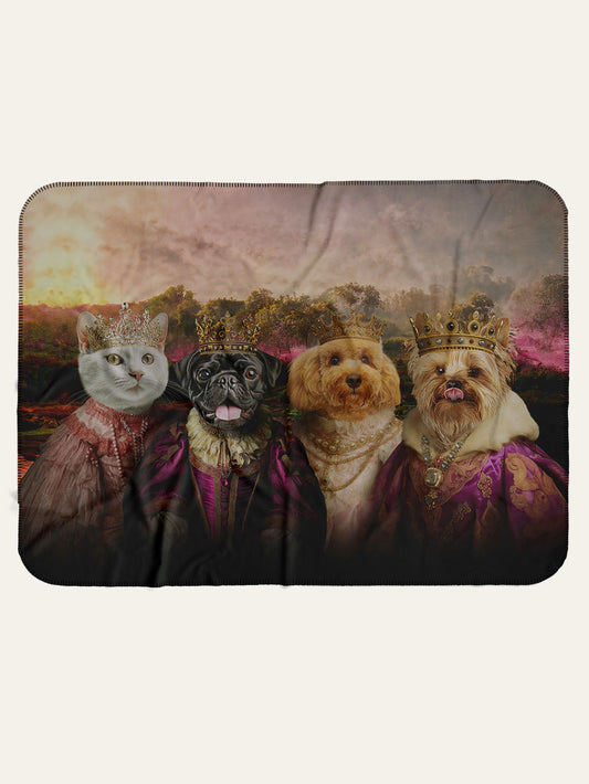 The Noble Family - Custom Pet Blanket