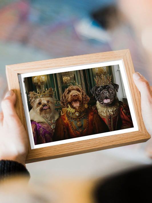 The Nobles - Custom Pet Portrait