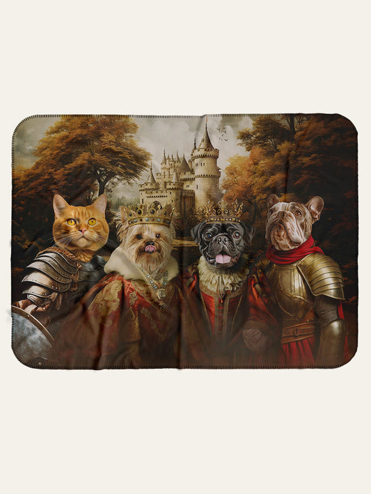 The Power Couple - Custom Pet Blanket