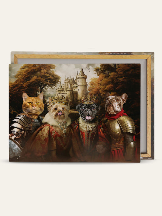The Power Couple - Custom Pet Canvas