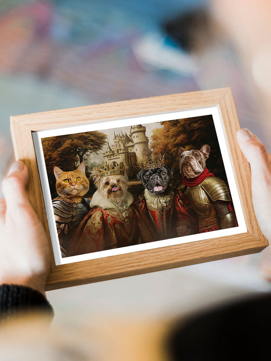The Power Couple - Custom Pet Portrait