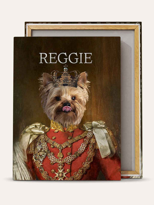 The Prince - Custom Vintage Pet Canvas