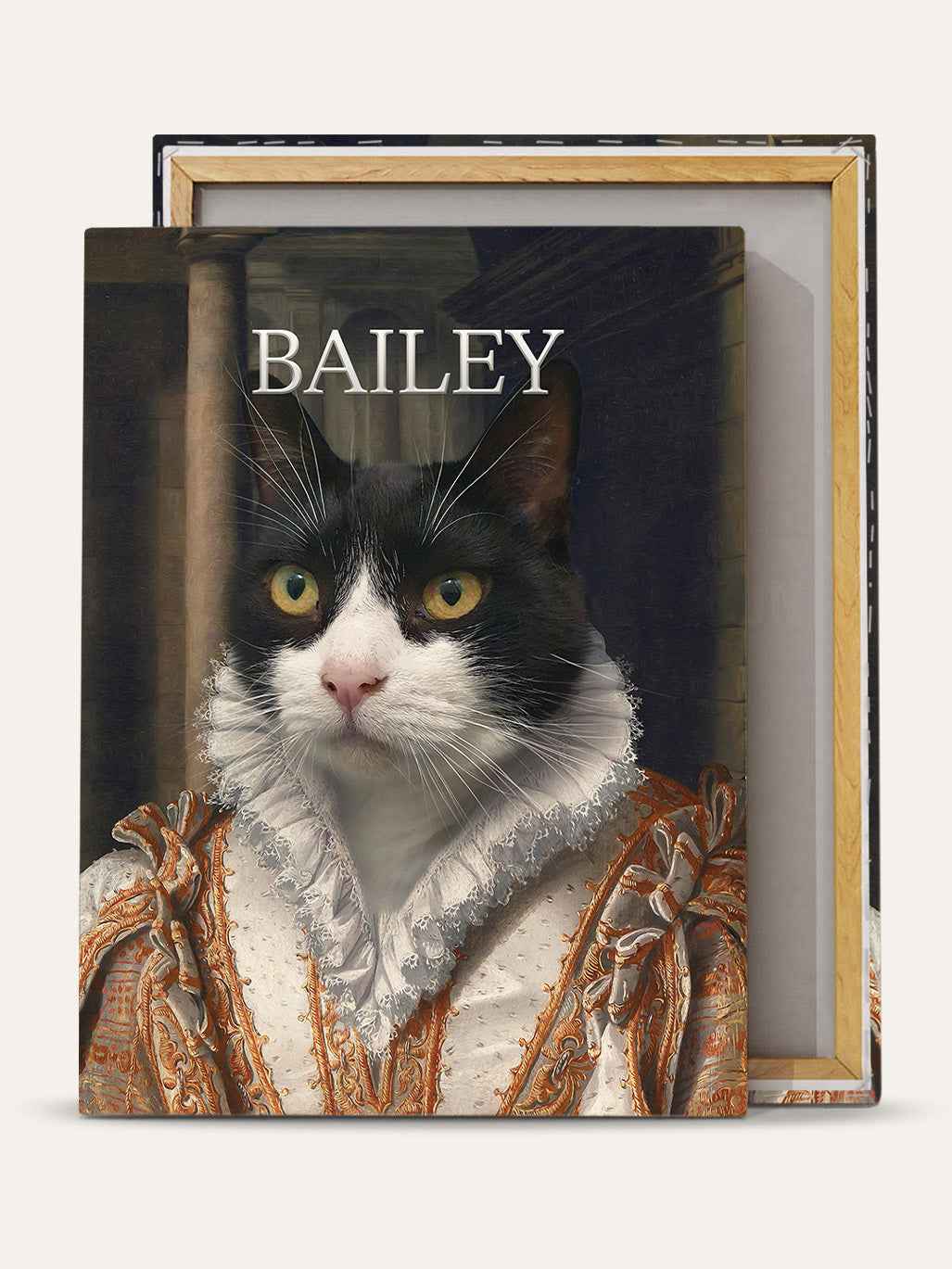 The Princess – Custom Vintage Pet Canvas