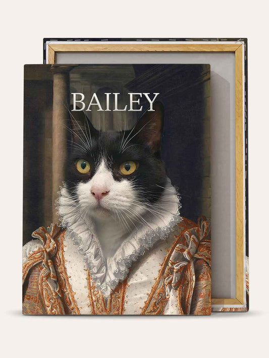 The Princess – Custom Vintage Pet Canvas