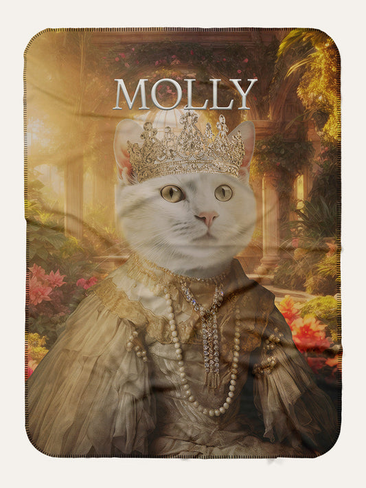 The Royal Queen - Custom Pet Blanket