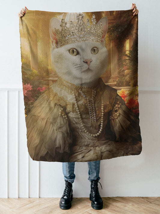 The Royal Queen - Custom Pet Blanket