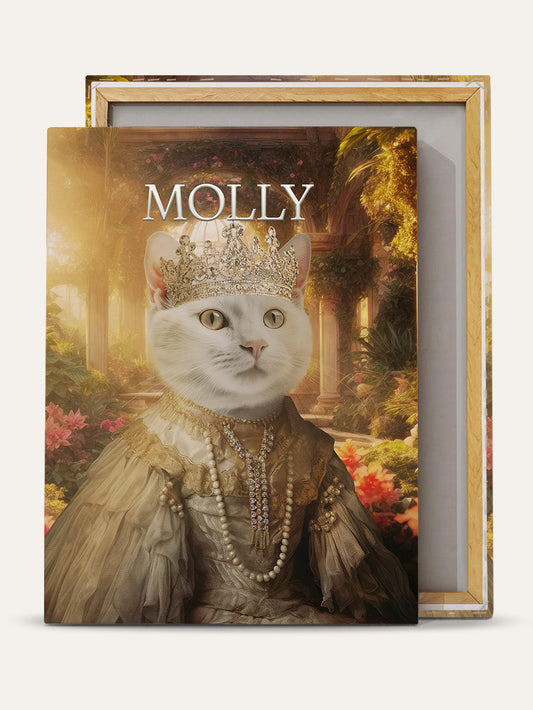 The Royal Queen – Custom Pet Canvas