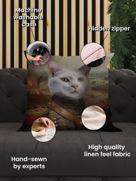 The Sergeant - Custom Pet Cushion