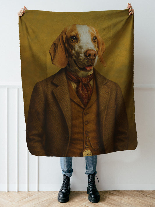 The Ship Builder - Custom Pet Blanket