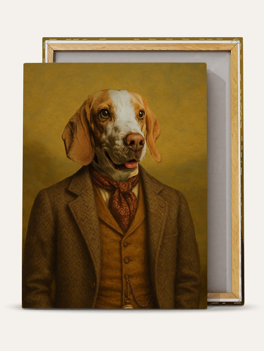 The Ship Builder - Custom Pet Canvas