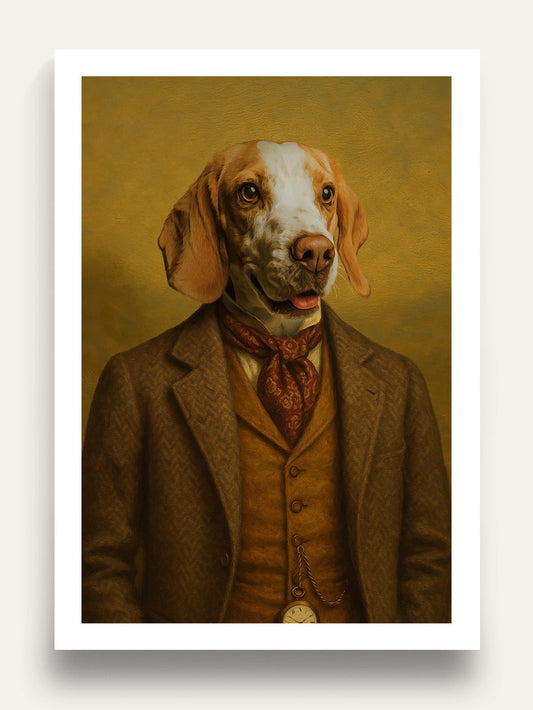 The Ship Builder - Custom Pet Portrait