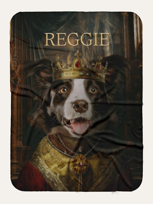 The Spoiled Prince - Custom Pet Blanket