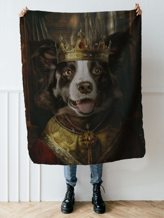 The Spoiled Prince - Custom Pet Blanket