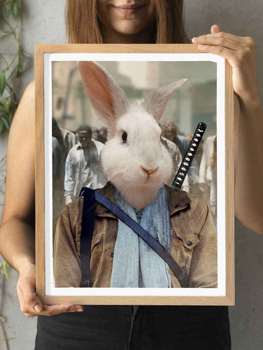 The Survivor - Custom Pet Portrait