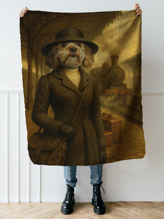 The Traveller - Custom Pet Blanket