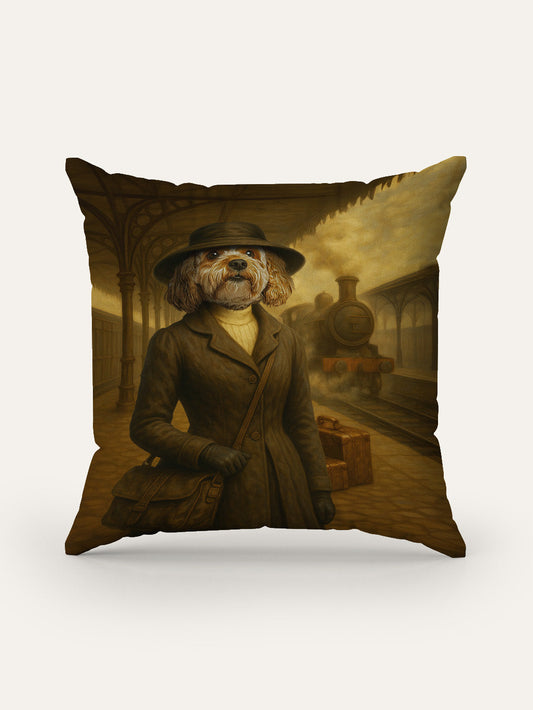 The Traveller - Custom Pet Cushion