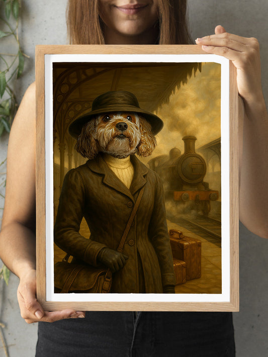The Traveller - Custom Pet Portrait