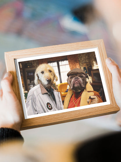 Del & Rodders - Custom Pet Portrait