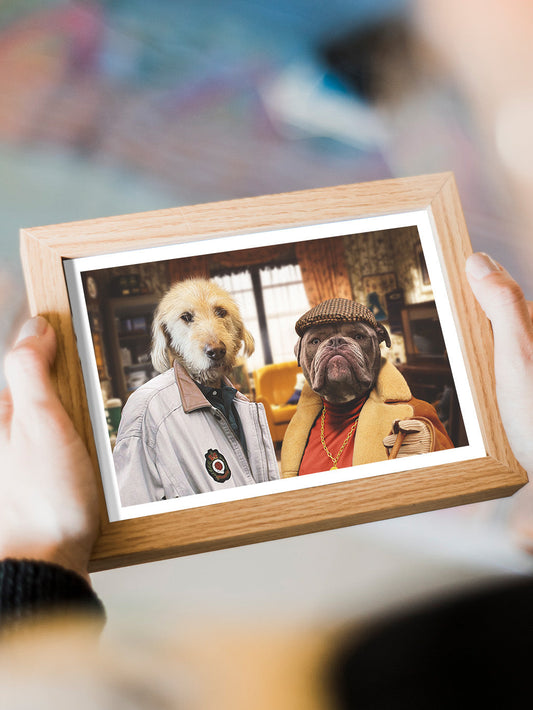Del & Rodders - Custom Pet Portrait