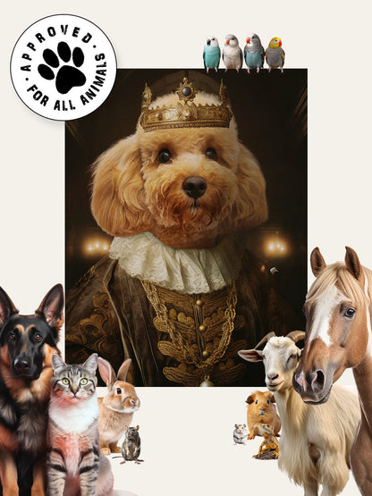 The Tudor Prince - Custom Pet Blanket