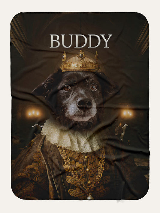The Tudor Prince - Custom Pet Blanket