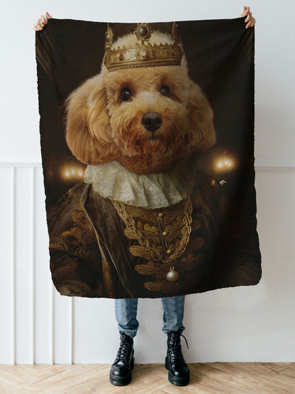 The Tudor Prince - Custom Pet Blanket