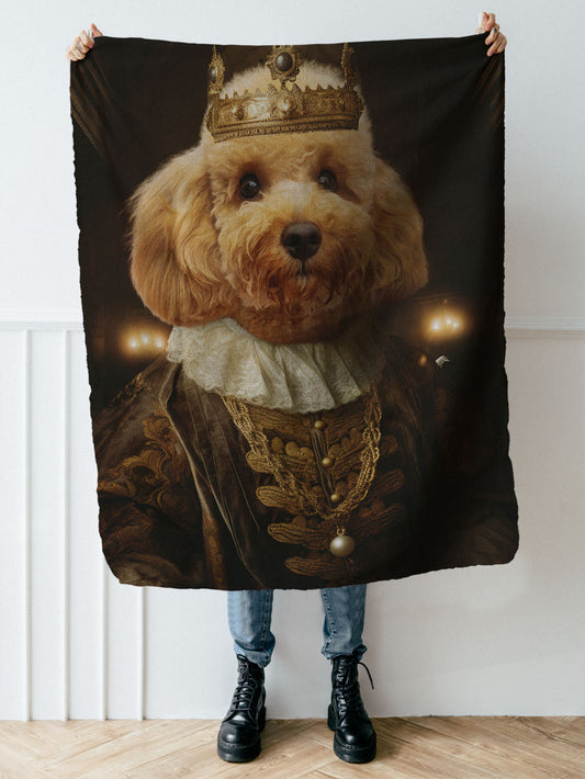 The Tudor Prince - Custom Pet Blanket