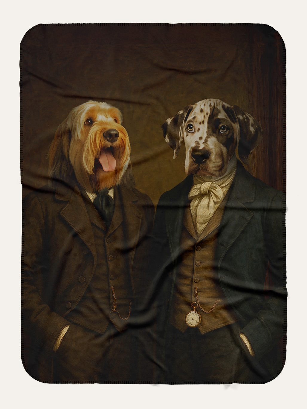 The Victorian Brothers - Custom Pet Blanket