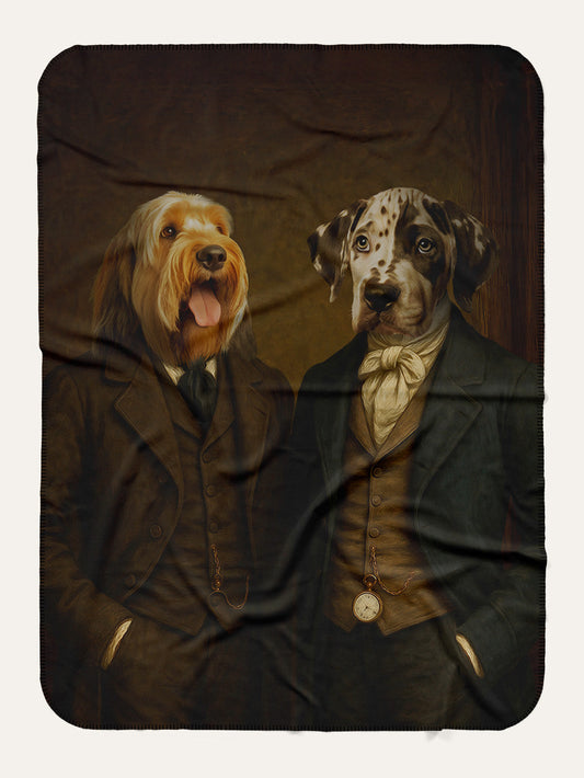 The Victorian Brothers - Custom Pet Blanket