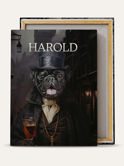 Dracula – Custom Pet Canvas