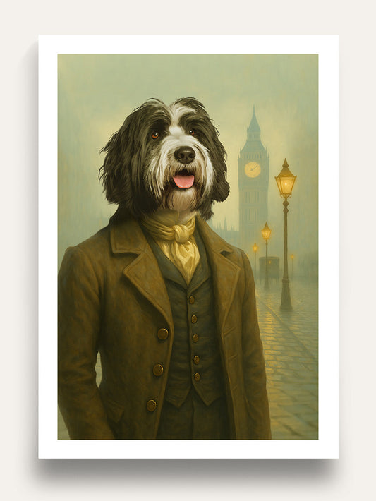 The Victorian Gentleman - Custom Pet Portrait