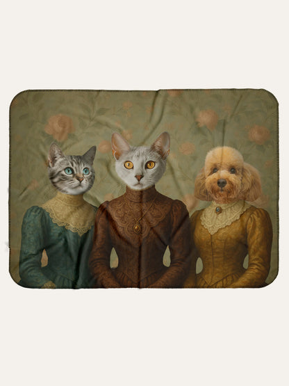 The Victorian Sisters - Custom Pet Blanket