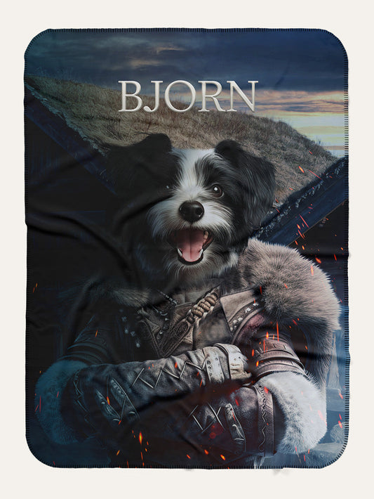 The Viking - Custom Pet Blanket