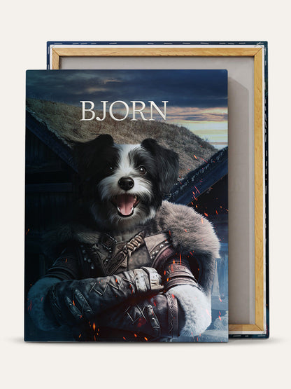 The Viking – Custom Pet Canvas