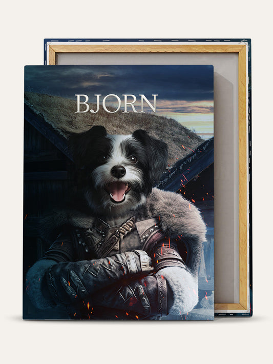 The Viking – Custom Pet Canvas