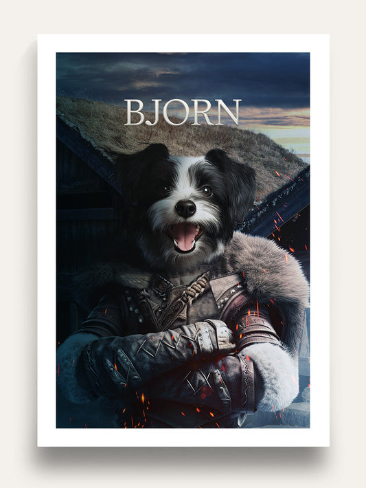 The Viking - Custom Pet Portrait