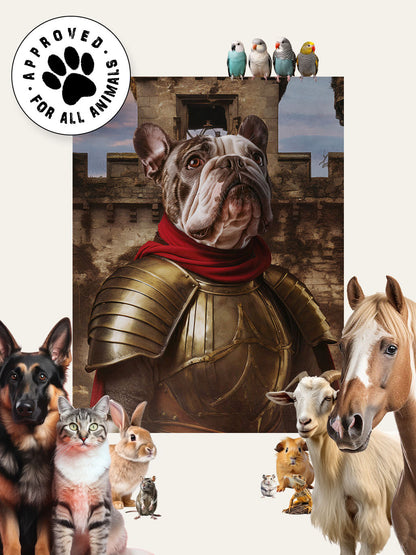 The Warden of the North - Custom Pet Cushion