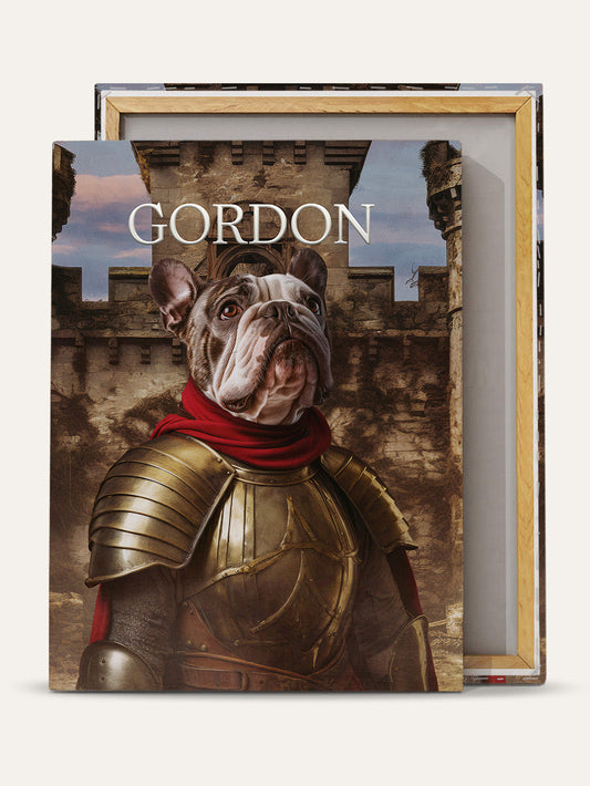 The Warden of the North – Custom Pet Canvas