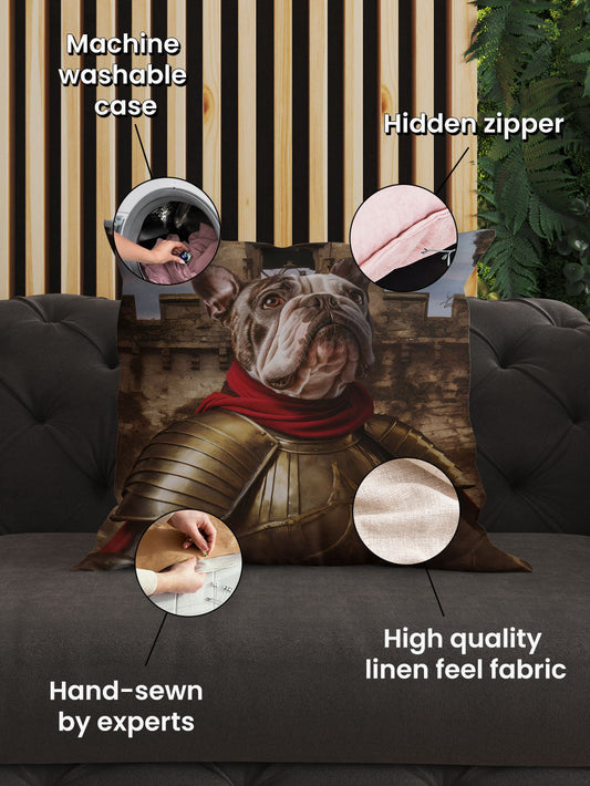 The Warden of the North - Custom Pet Cushion