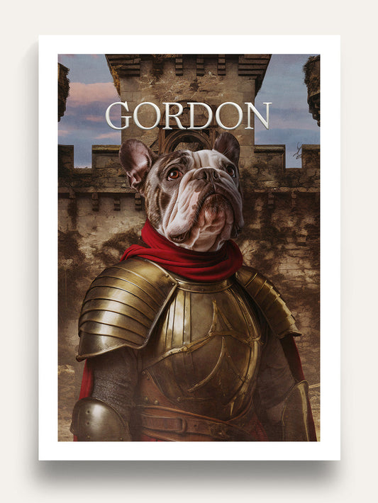 The Warden of the North - Custom Pet Portrait