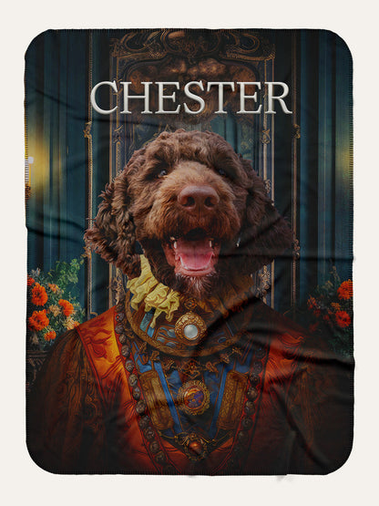 The Wealthy Aristocrat - Custom Pet Blanket