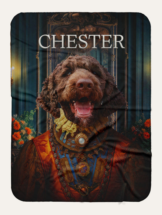 The Wealthy Aristocrat - Custom Pet Blanket