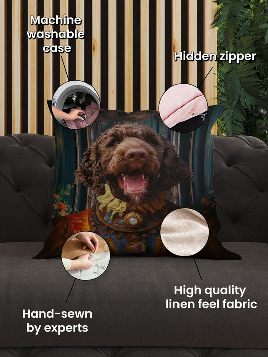 The Wealthy Aristocrat - Custom Pet Cushion