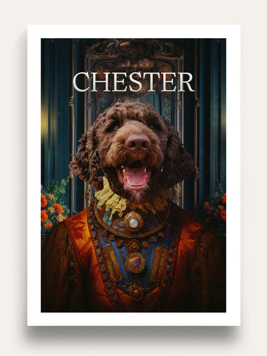 The Wealthy Aristocrat - Custom Pet Portrait