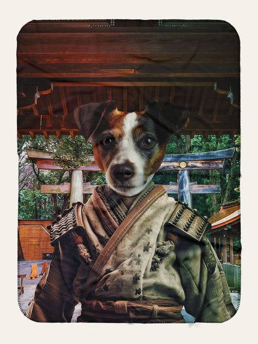 Warrior of the East - Custom Pet Blanket