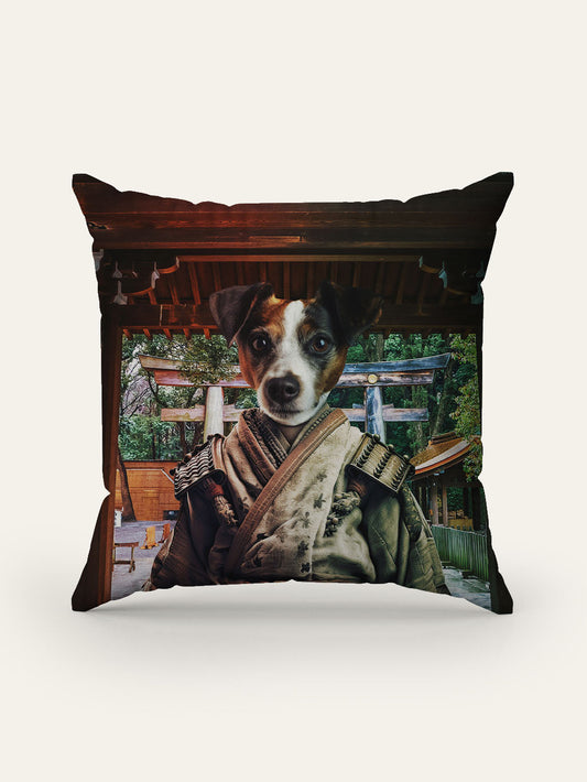 Warrior of the East - Custom Pet Cushion