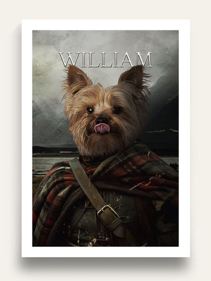 William Wallace - Custom Pet Portrait